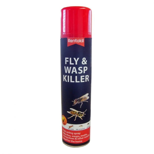Spare and Square Garden Rentokil Fly And Wasp Killer Spray 300ml JU604 - Buy Direct from Spare and Square