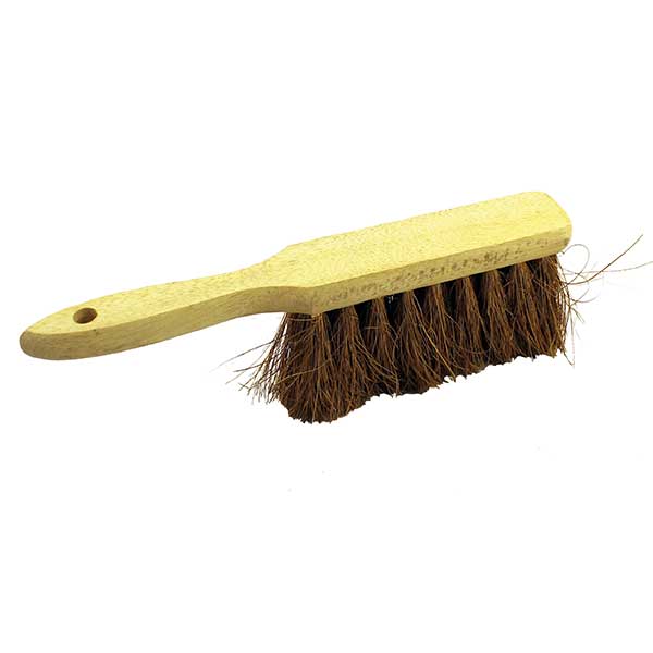 Spare and Square Hand Brush Natural Coco Soft Wooden Hand Brush COCOHB.50 - Buy Direct from Spare and Square