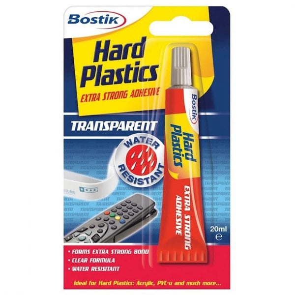Spare and Square Hand Tools Bostik Hard Plastics Adhesive 20ml JBK340 - Buy Direct from Spare and Square