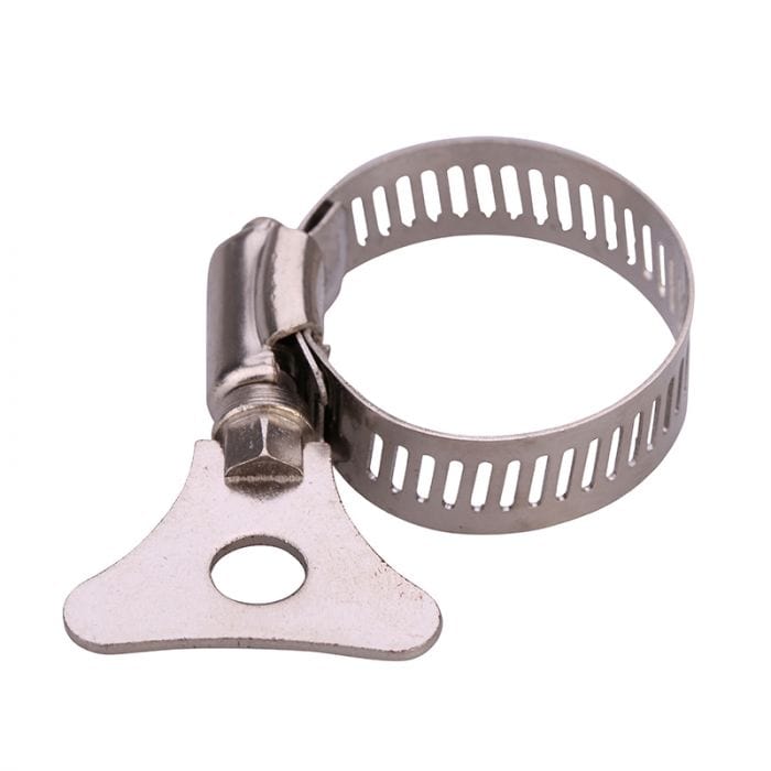 Spare and Square Hand Tools Butterfly Hose Clip Large X10 Pack - Diameter 25mm - 35mm MIS490 - Buy Direct from Spare and Square