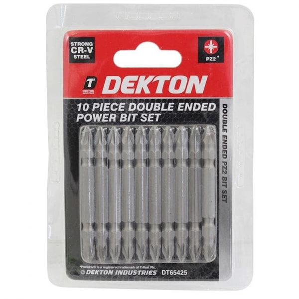 Spare and Square Hand Tools Dekton 10 Piece Double Ended Power Bit Set JLD292 - Buy Direct from Spare and Square