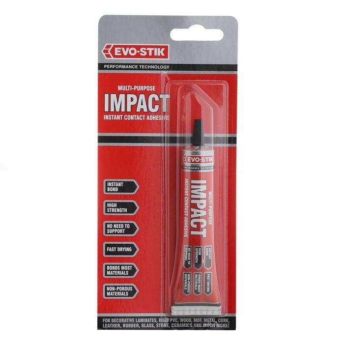 Spare and Square Hand Tools Evostik Impact Adhesive Blister Pack JEV628 - Buy Direct from Spare and Square