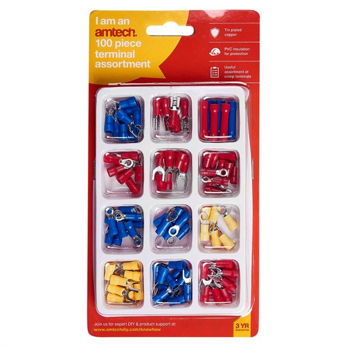 Spare and Square Hand Tools Jegs 100 Piece Terminal Set JL093H - Buy Direct from Spare and Square