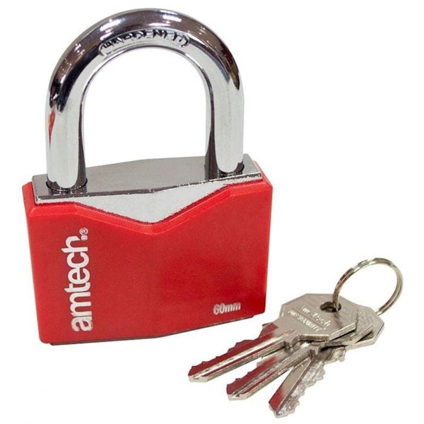 Spare and Square Hand Tools Jegs 60mm Rhombic Chrome Plated Iron Padlock JL6216F - Buy Direct from Spare and Square