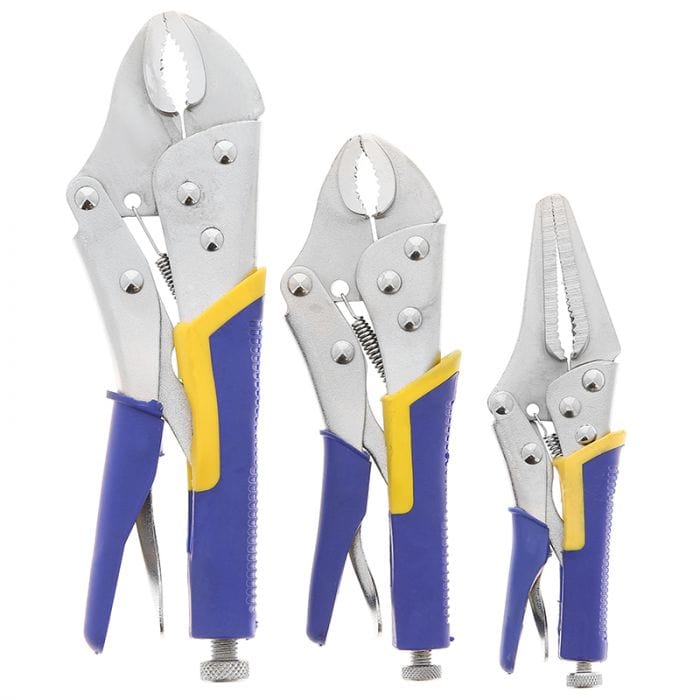 Spare and Square Hand Tools Tool Set Vice Grip Pliers Set Of 3 MIS370 - Buy Direct from Spare and Square