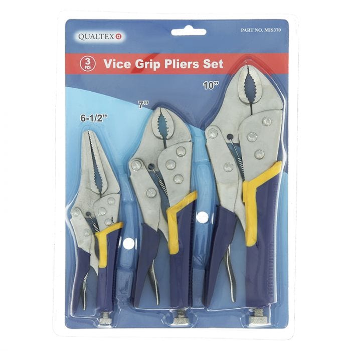 Spare and Square Hand Tools Tool Set Vice Grip Pliers Set Of 3 MIS370 - Buy Direct from Spare and Square