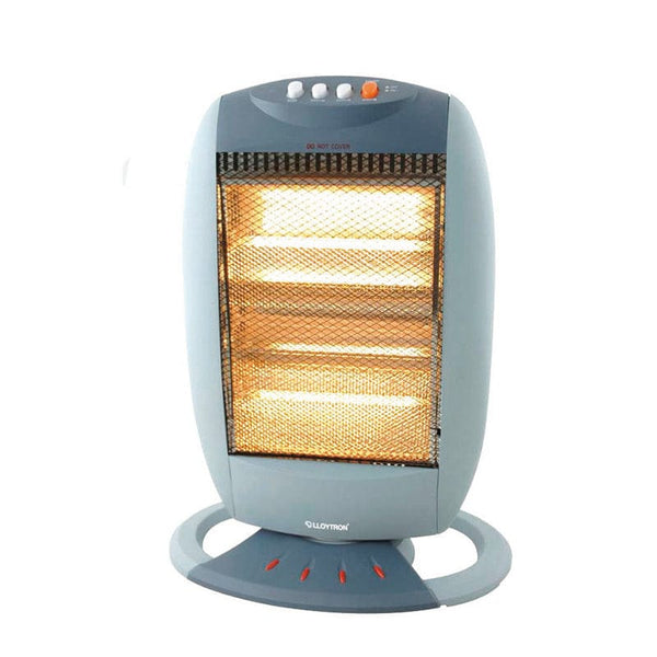 Spare and Square Heater Lloytron 1200w 3 Bar Halogen Heater - Grey JEGJP358 - Buy Direct from Spare and Square
