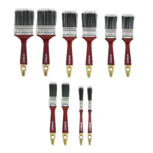 Spare and Square Home Miscellaneous Amtech 10 Piece Paint Brush Set JF083 - Buy Direct from Spare and Square