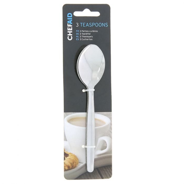 Spare and Square Home Miscellaneous Chef Aid Stainless Steel Teaspoons 3 Pack HS4293 - Buy Direct from Spare and Square