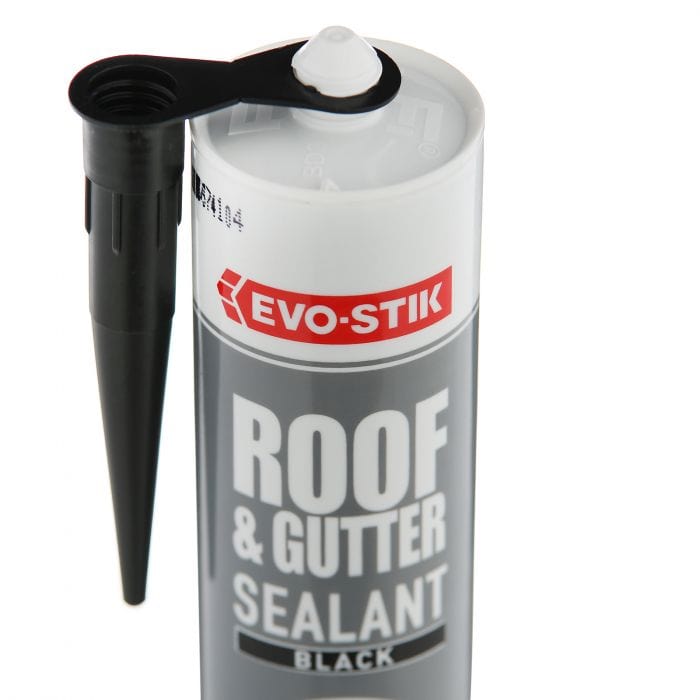 Spare and Square Home Miscellaneous Evostik Weatherproof Roof And Gutter Sealant Black JEV946 - Buy Direct from Spare and Square