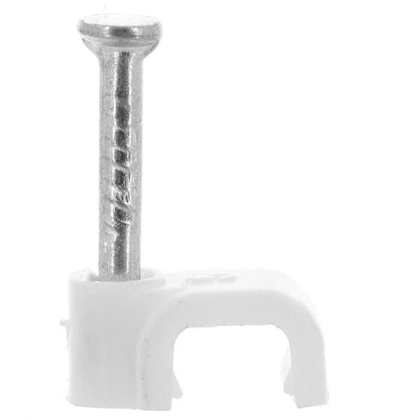 Spare and Square Home Miscellaneous Jegs 0.5mm Bell White Cable Clips Box 100 JB207 - Buy Direct from Spare and Square