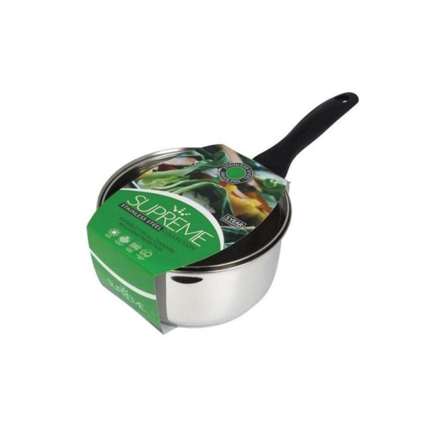 Spare and Square Home Miscellaneous Jegs 18Cm Stainless Steel Saucepan And Lid HW782 - Buy Direct from Spare and Square