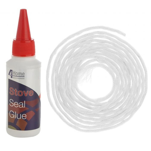 Spare and Square Home Miscellaneous Stove Log Burner Rope Door Seal And Glue Kit 3mm X 3 Metre F4S008 - Buy Direct from Spare and Square