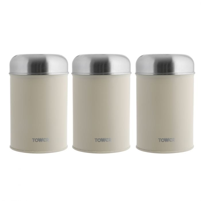 Spare and Square Home Miscellaneous Tower Infinity Stone Storage Cannisters (Set Of 3) T826101PEB - Buy Direct from Spare and Square