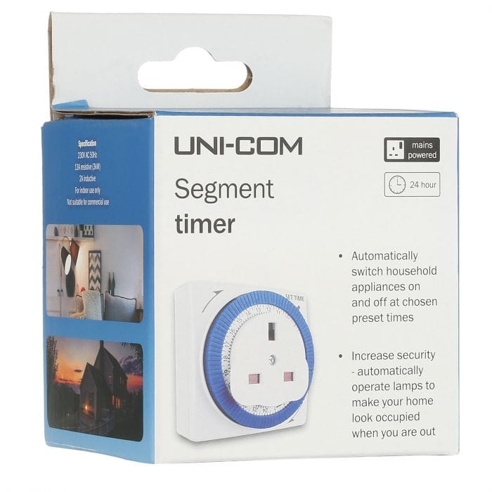 Spare and Square Home Miscellaneous Uni Com Household Segment Timer 55297 - Buy Direct from Spare and Square