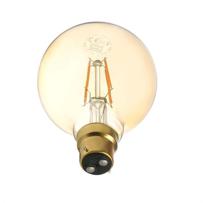 Spare and Square Light Bulb 5W LED Filament Antique Lamp - BC JD5136B - Buy Direct from Spare and Square