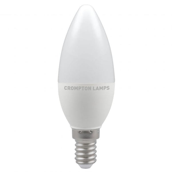 Spare and Square Light Bulb Crompton LED Candle Thermal Bulb - SES - 5.5W - Warm White JD5153WW - Buy Direct from Spare and Square
