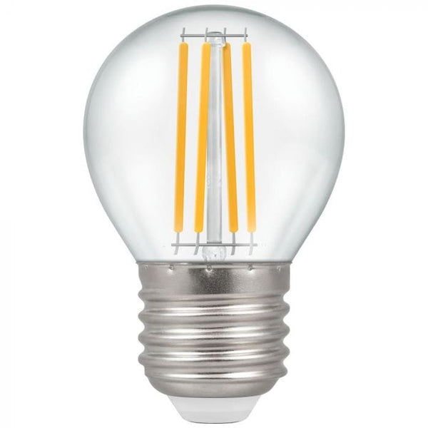 Spare and Square Light Bulb Crompton LED Round Filament Bulb - ES - 6.5W - Warm White JD12806 - Buy Direct from Spare and Square