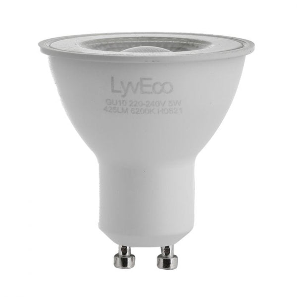 Spare and Square Light Bulb Lyveco 5W GU10 Led Lamp Bulb Daylight JD8071 - Buy Direct from Spare and Square