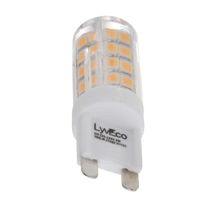 Spare and Square Light Bulb Lyveco LED G9 Bulb - 4W - Warm White JD8067 - Buy Direct from Spare and Square