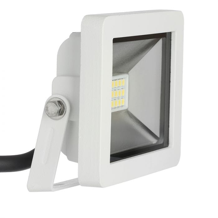 Spare and Square Lighting Lyveco 10W Led Slim Floodlight White JE2030WH - Buy Direct from Spare and Square