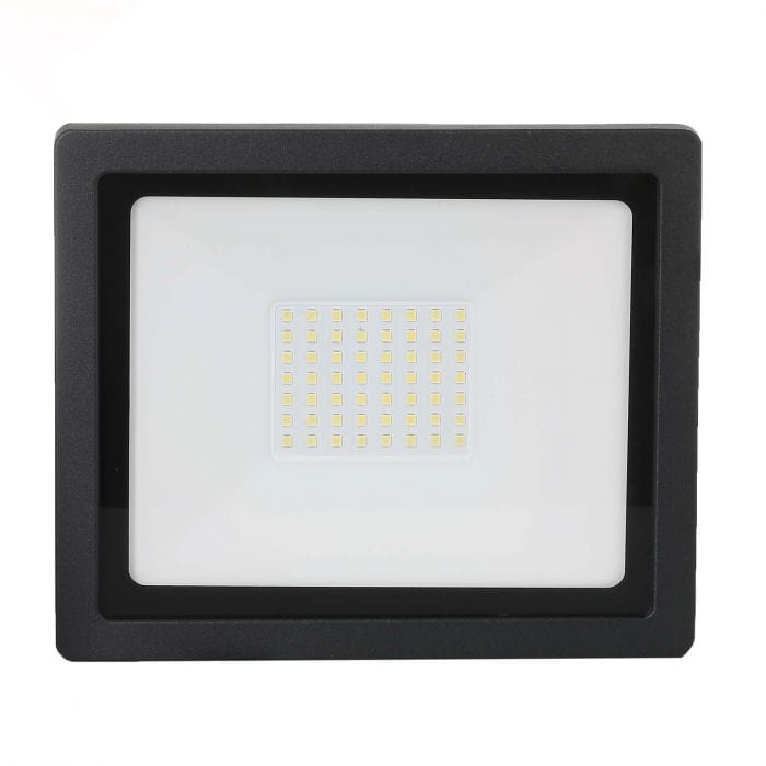 Spare and Square Lighting Lyveco 50W Led Slim Floodlight Black JE2032BK - Buy Direct from Spare and Square