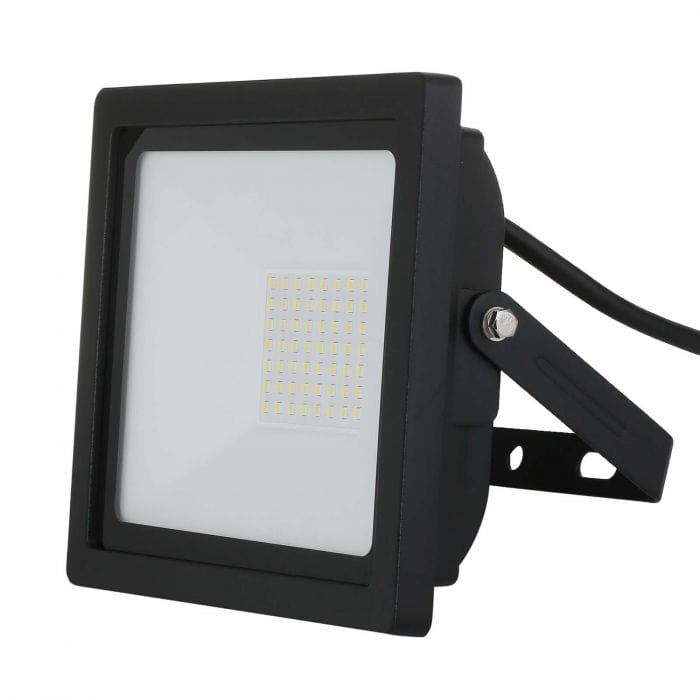 Spare and Square Lighting Lyveco 50W Led Slim Floodlight Black JE2032BK - Buy Direct from Spare and Square