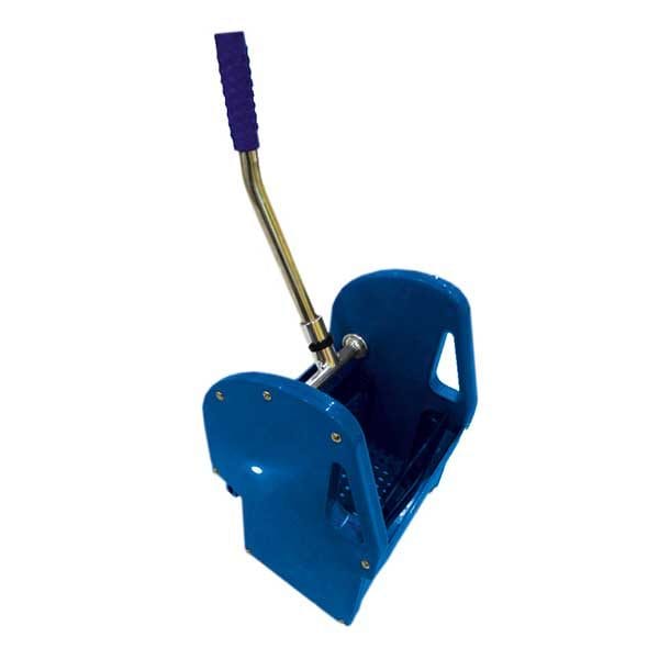 Spare and Square Mop Bucket Blue Gear Press Wringer -  Colour Coded MC8088.PRESSB - Buy Direct from Spare and Square