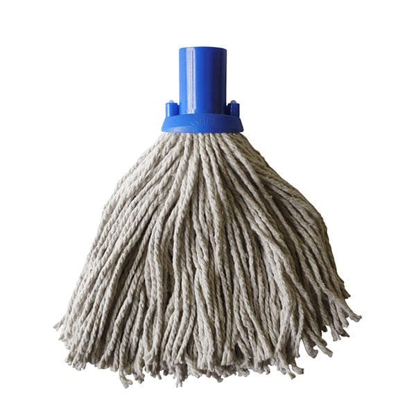Spare and Square Mops Blue PY Socket Mop Head - 235g - Colour Coded HXPY25B - Buy Direct from Spare and Square