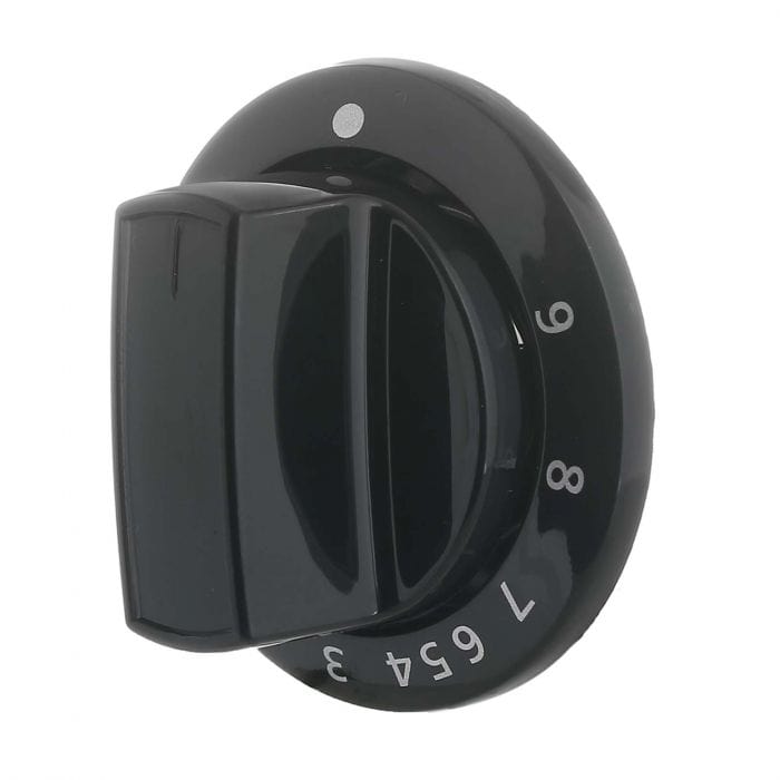 Spare and Square Oven Spares Beko Cooker Main Oven Control Knob - Black BE250315276 - Buy Direct from Spare and Square