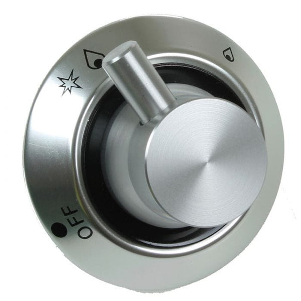 Spare and Square Oven Spares Britannia Cooker Control Knob - Inox - Top Oven BRT024 - Buy Direct from Spare and Square