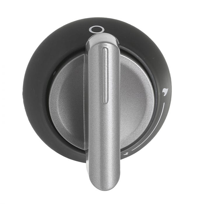 Spare and Square Oven Spares Cannon Cooker Hob Control Knob - Silver & Black C00241490 - Buy Direct from Spare and Square