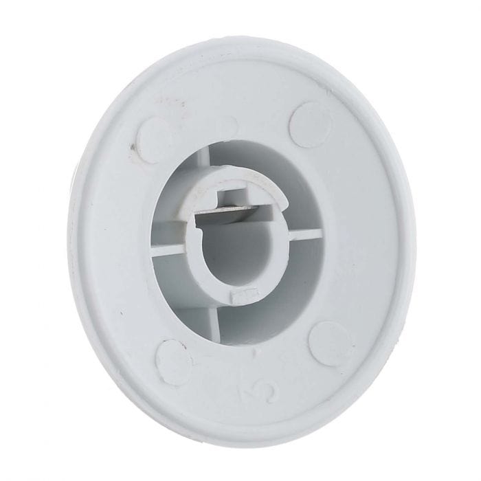 Spare and Square Oven Spares Cooker Burner Control Knob - White C00039864 - Buy Direct from Spare and Square