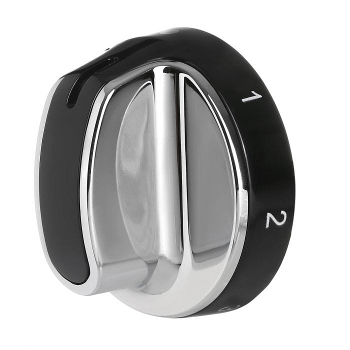 Spare and Square Oven Spares Cooker Control Knob - Black/Chrome 083157010 - Buy Direct from Spare and Square