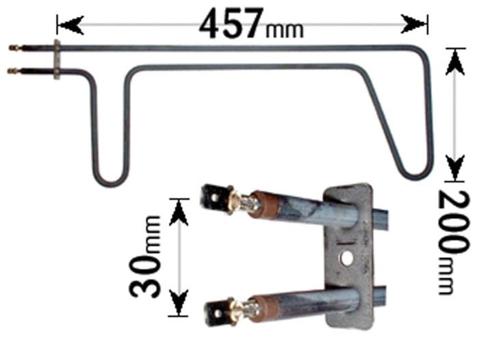 Spare and Square Oven Spares Cooker Element - 1600 Watt ELE4011 - Buy Direct from Spare and Square