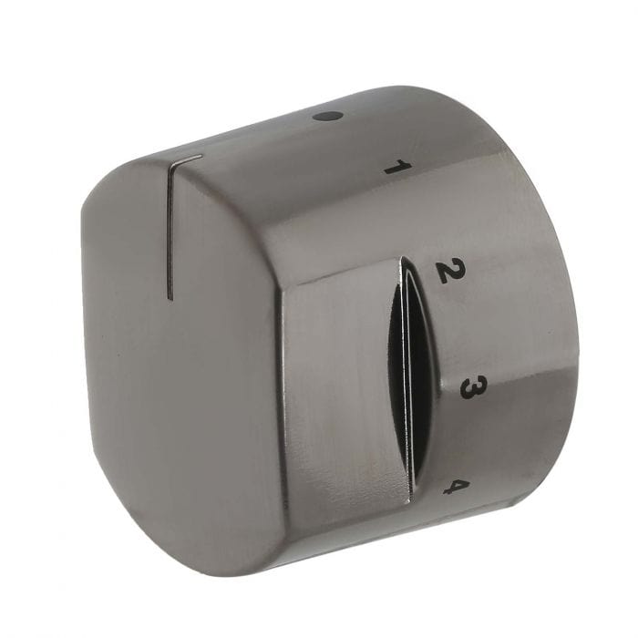 Spare and Square Oven Spares Cooker Grill Control Knob - Stainless Steel 082585804 - Buy Direct from Spare and Square
