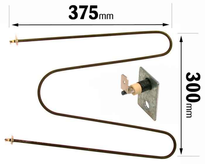 Spare and Square Oven Spares Cooker Top Oven Base Element - 1200W C00233808 - Buy Direct from Spare and Square