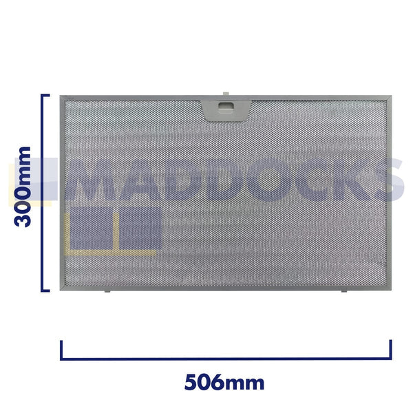 Spare and Square Oven Spares Universal 506mm x 300mm Wire Mesh Cooker Hood Filter 14-CH-215 - Buy Direct from Spare and Square
