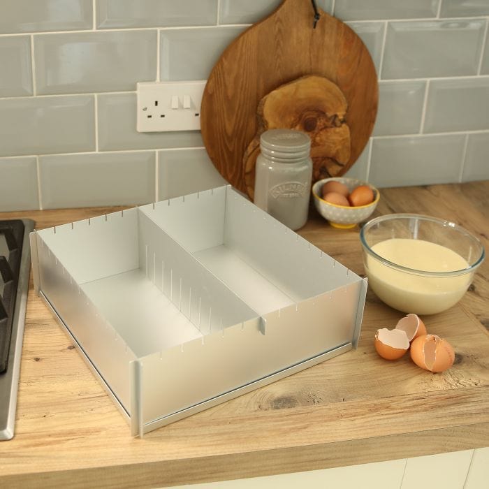 Spare and Square Oven Spares Universal Cooker Cake Pan - Adjustable - 30cm X 10cm CS185 - Buy Direct from Spare and Square