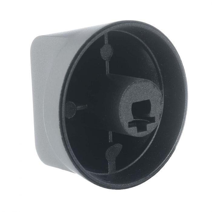 Spare and Square Oven Spares Zanussi Cooker Hob Control Knob - Silver 3550376895 - Buy Direct from Spare and Square
