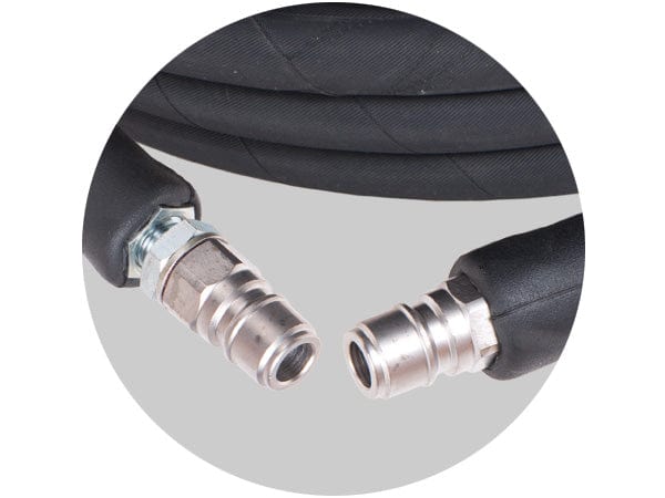 Spare and Square Pressure Washer Spares 3/8" ARS350 QR High Pressure 2 Wire Rubber Hose - 40 Meter Pressure Washer Hose HP4800QR-40 - Buy Direct from Spare and Square