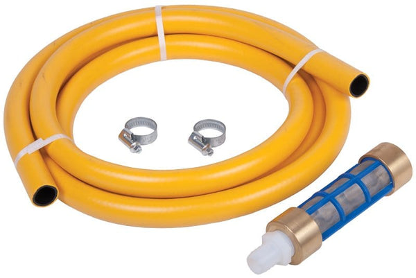 Spare and Square Pressure Washer Spares 3 Meter 1/2" Suction Hose and Weighted Filter Kit - 50 Mesh Filter 209-1013 - Buy Direct from Spare and Square