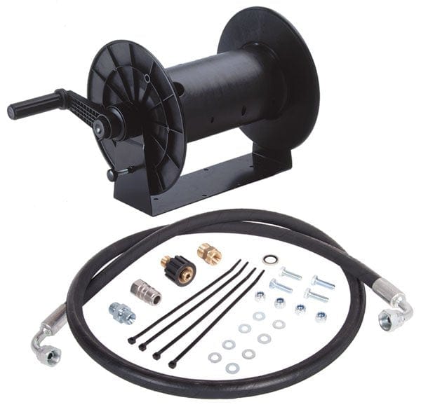 Spare and Square Pressure Washer Spares 40m Pressure Washer Hose Reel - Manual Reel Kit 204-1000 - Buy Direct from Spare and Square