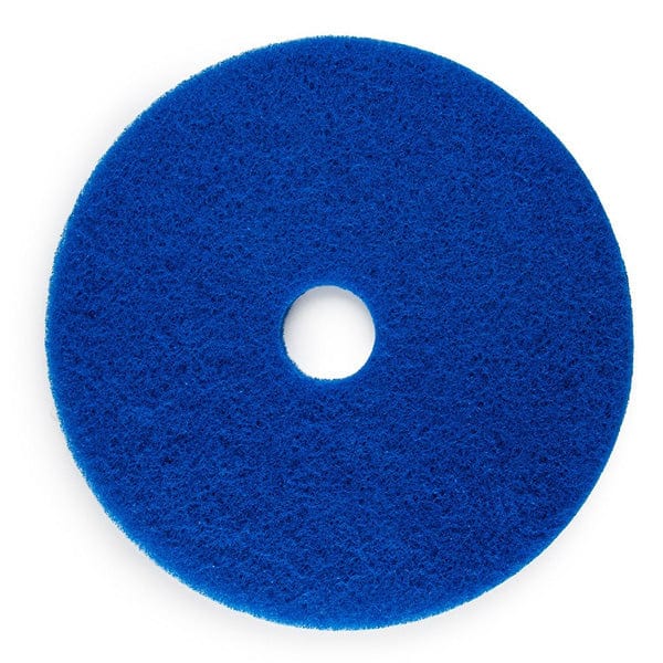 Spare and Square Scrubber Dryer Spares High Quality 17" Blue Floor Pads - Box Of 5 - 17 inch Blue Pads GL9171 - Buy Direct from Spare and Square