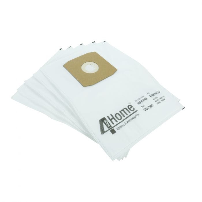 Spare and Square Vacuum Cleaner Spares Daewoo Vacuum Cleaner Microfibre Bag (Pack Of 5) MFB248 - Buy Direct from Spare and Square