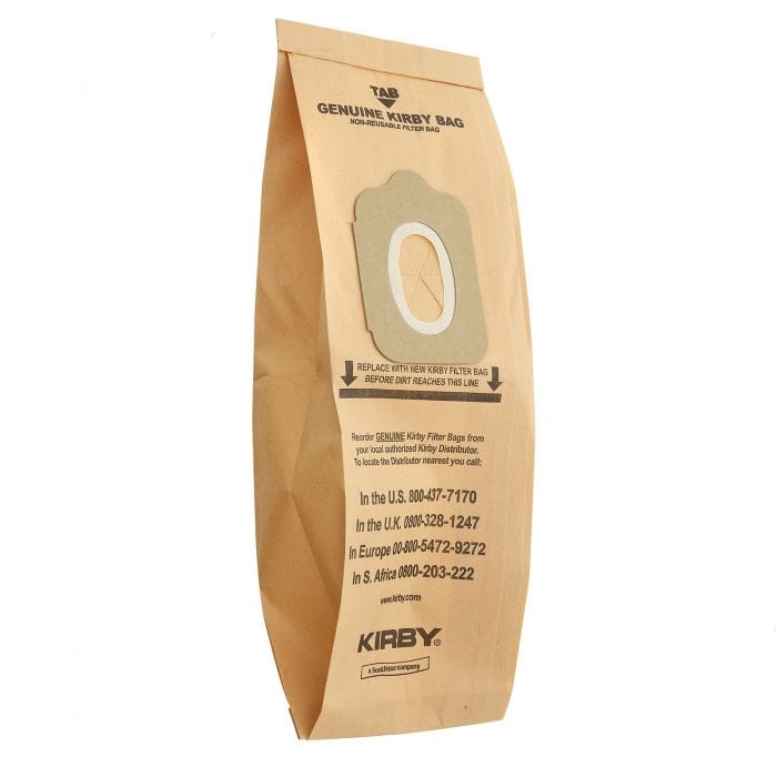 Spare and Square Vacuum Cleaner Spares Kirby Vacuum Cleaner Dust Bags (Pack Of 3) 190681 - Buy Direct from Spare and Square