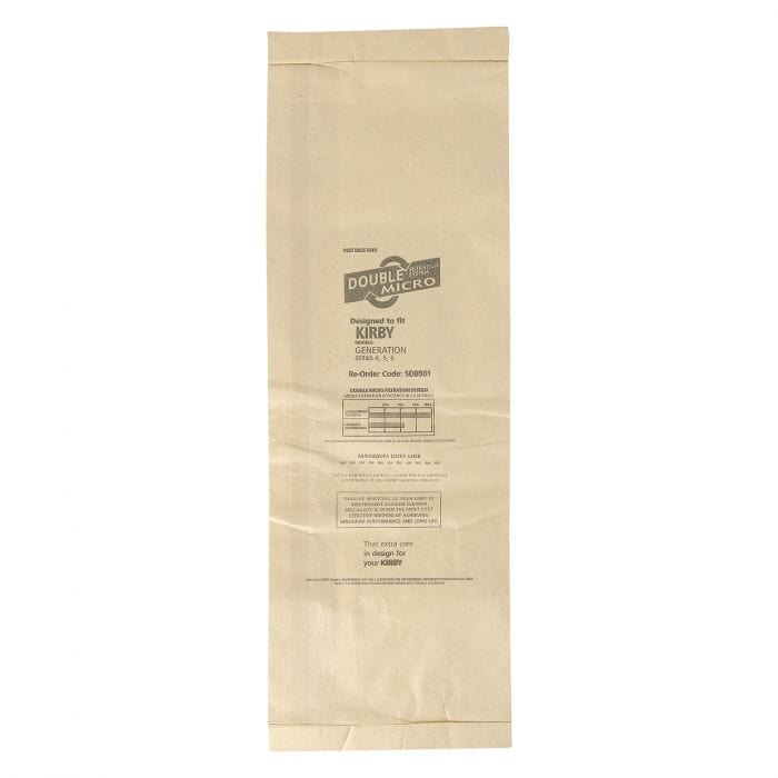 Spare and Square Vacuum Cleaner Spares Kirby Vacuum Cleaner Paper Bag - 197394A (Pack Of 9) SDB501 - Buy Direct from Spare and Square