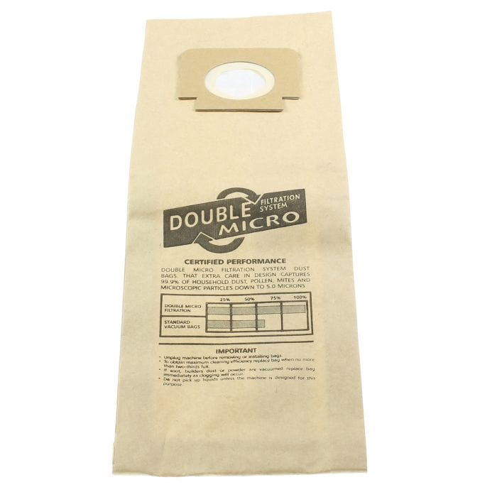 Spare and Square Vacuum Cleaner Spares Vacuum Cleaner Paper Bag - H18 (Pack Of 5) SDB155 - Buy Direct from Spare and Square