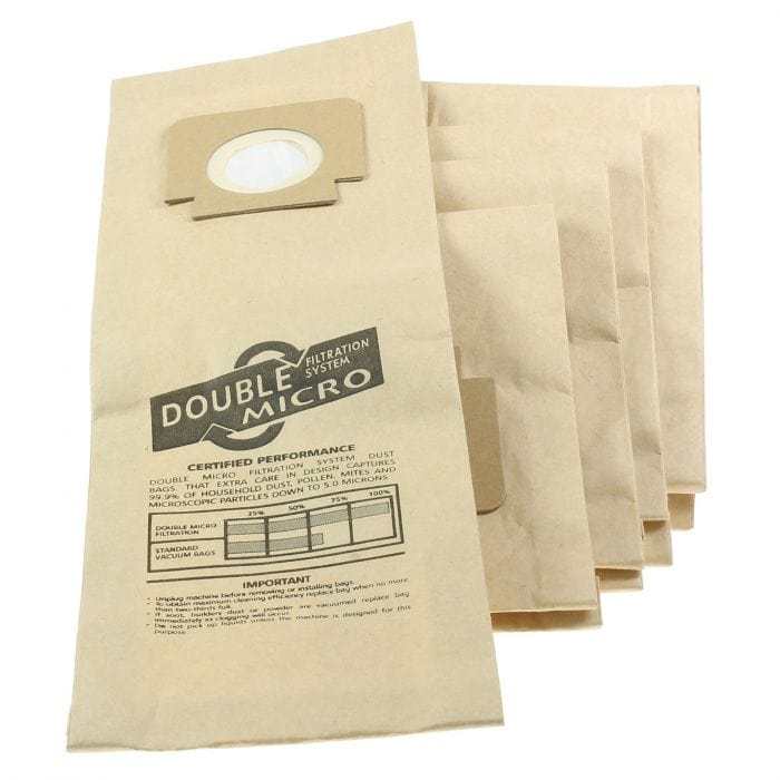 Spare and Square Vacuum Cleaner Spares Vacuum Cleaner Paper Bag - H18 (Pack Of 5) SDB155 - Buy Direct from Spare and Square