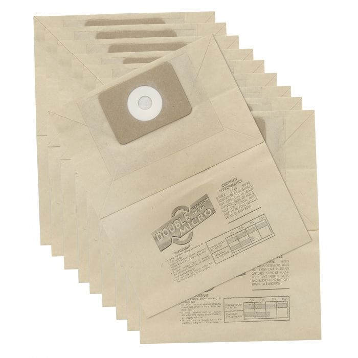 Spare and Square Vacuum Cleaner Spares Vacuum Cleaner Paper Bag (Pack Of 10) - Made To Fit Numatic George Models - NVM2BH SDB140 - Buy Direct from Spare and Square